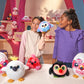 Pets Alive Chirpy Birds (Flamingo) by ZURU, Electronic Pet that Speaks, Giant Surprise Egg, Stickers, Comb, Fluffy Clay, Bird Animal Plush for Girls
