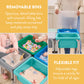 Back2School Express 4-Station Adjustable Sensory Table, Contemporary