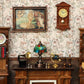 iLAND Dollhouse Accessories of Dollhouse Lights Battery Operated Mosaic Lattice Table Lamp w/Battery, Miniature Light for 1/12 Scale Miniatures Fits
