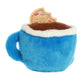 Aurora® Adorable Palm Pals™ Tariq Coffee & Donut™ Stuffed Animal - Fun Collectible Plush For Kids and Adult Collectors - Perfect for Decorating Rooms