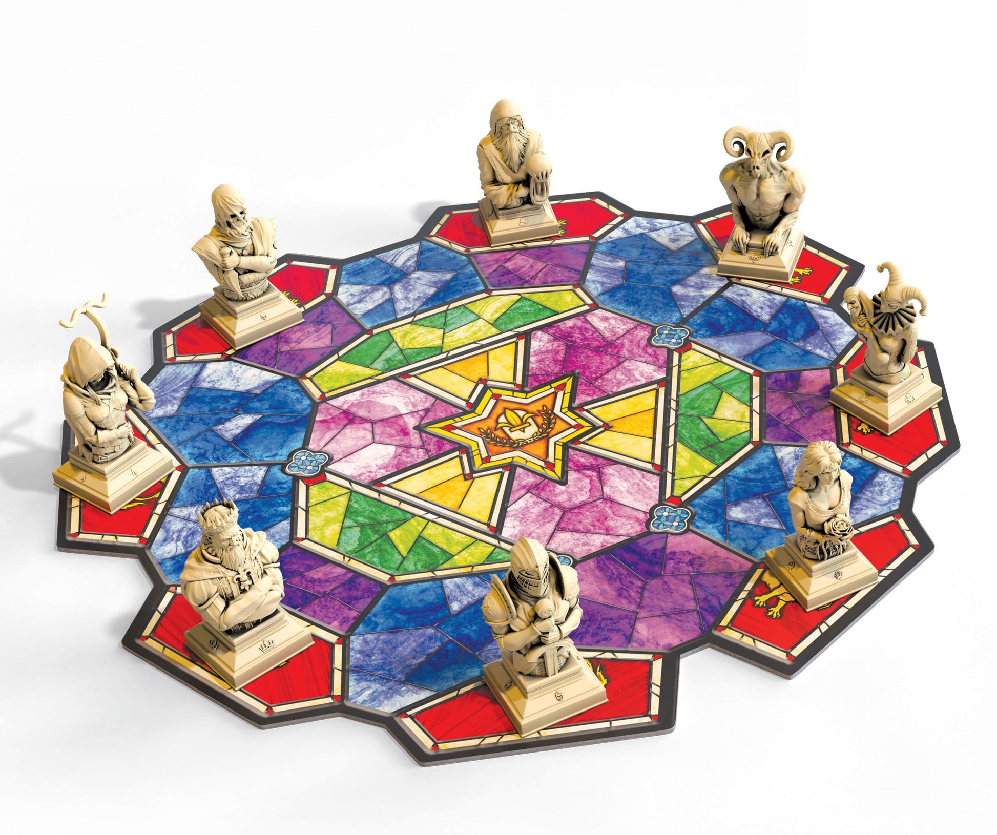ENTHRONE - Abstract Deduction Strategy Game for 2 Players by Smirk & Dagger | Ages 10+ | 20-30 Min Playtime