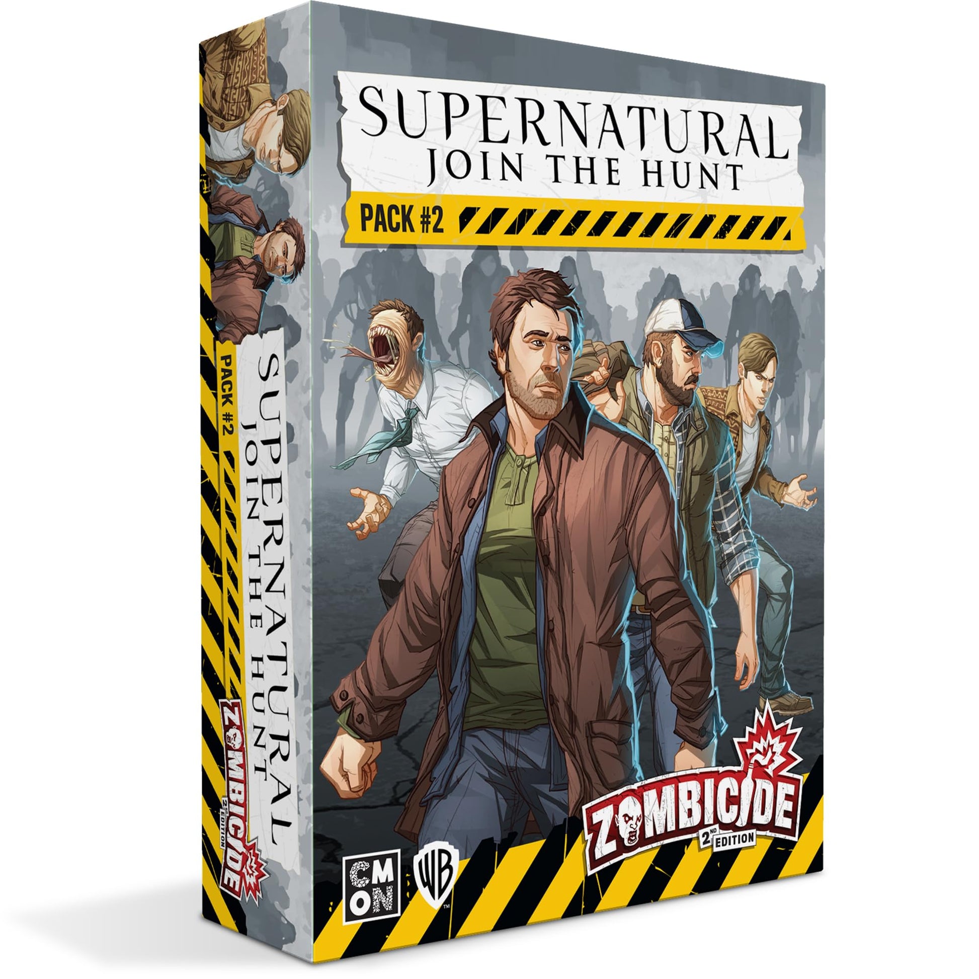 Zombicide Supernatural Character Pack #2 - Jack Kline, John Winchester, Bobby Singer, Leviathan - Cooperative Strategy Board Game for Ages 14+, 1-6