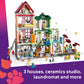 LEGO Friends Heartlake City Apartments and Stores Dollhouse - Toy Building Set for Kids, Girls and Boys, Ages 12+ - Gift Ideas for Birthday - with 7