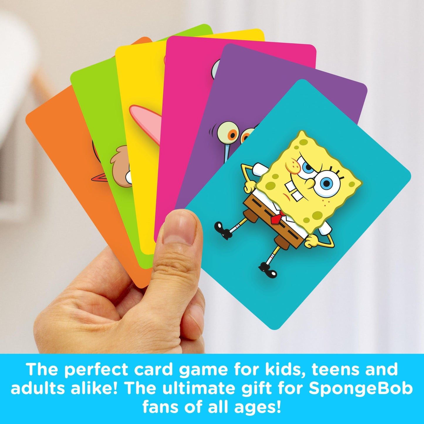 Aquarius Spongebob Squarepants Memory Master Card Game - Fun Family Party Game - Entertaining Game Night Gift - Officially Licensed Merchandise