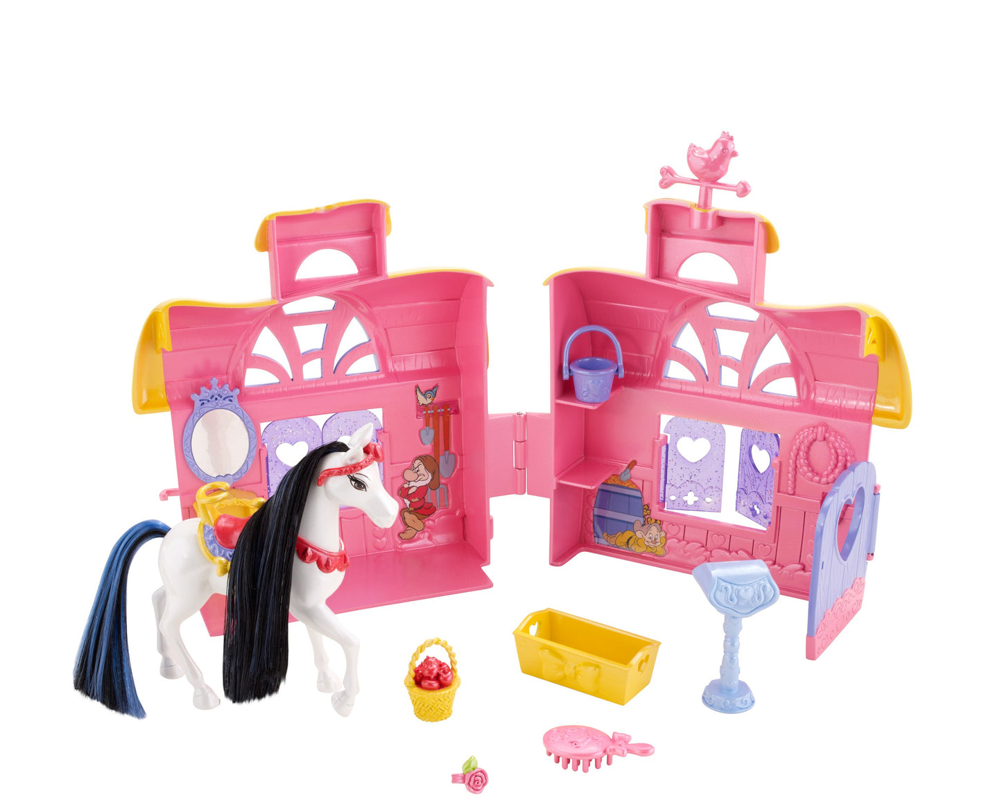 Mattel Disney Princess Royal Stable Snow White Playset