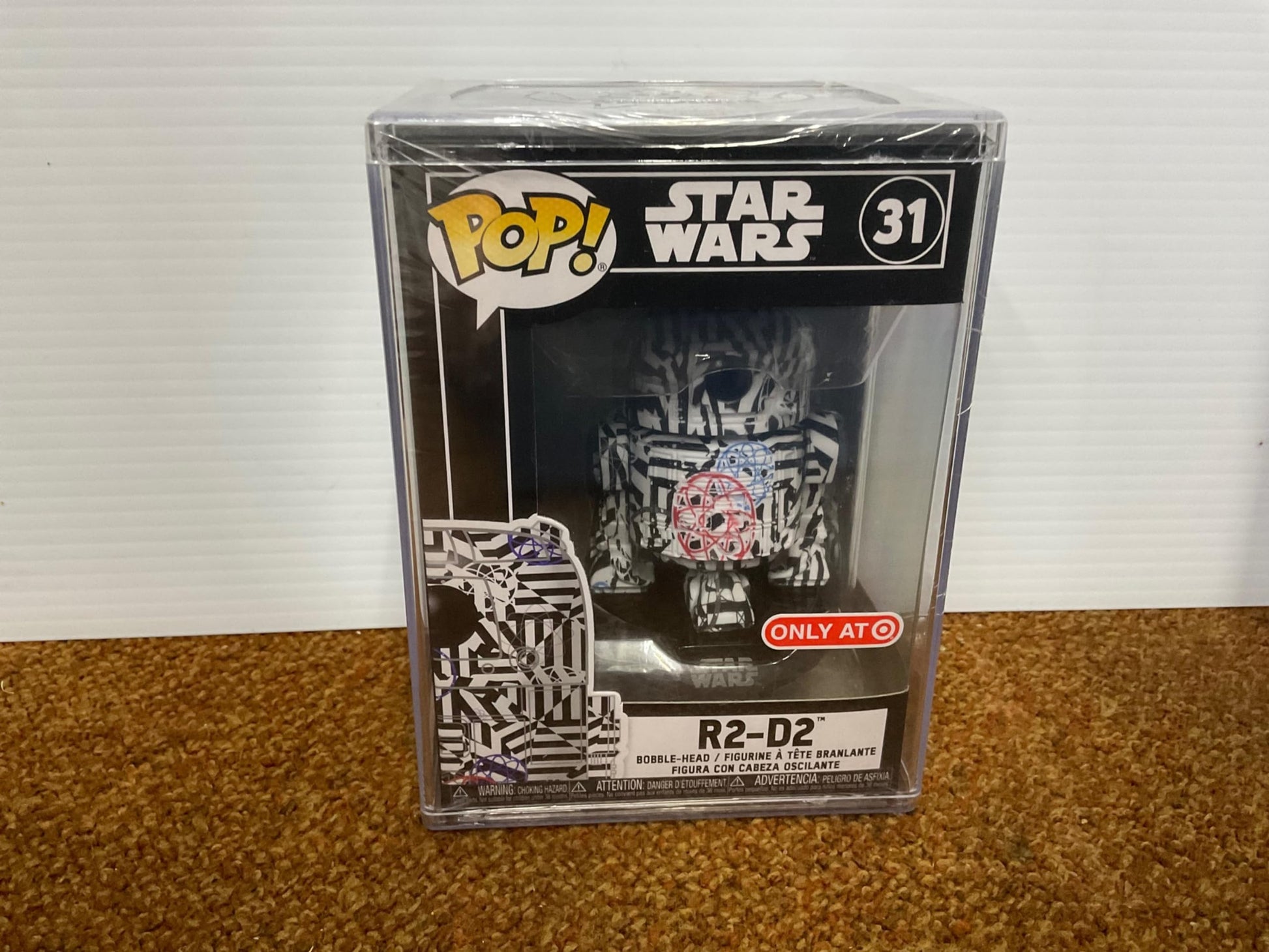 Funko 45526 POP R2D2-Exclusive Futura Skin Star Wars R2D2 Collectible Toy, Multicolour