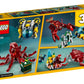 LEGO Creator 31130 Sunken Treasure Mission Submarine 3 in 1 Toy 8+ (522 Pieces)