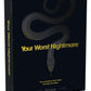 Your Worst Nightmare by Pressman - The Card Game That Makes You Face Your Fears, Black