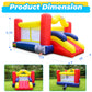 Bounce House, Inflatable Bouncer with Air Blower and Slide, Jumping Castle
