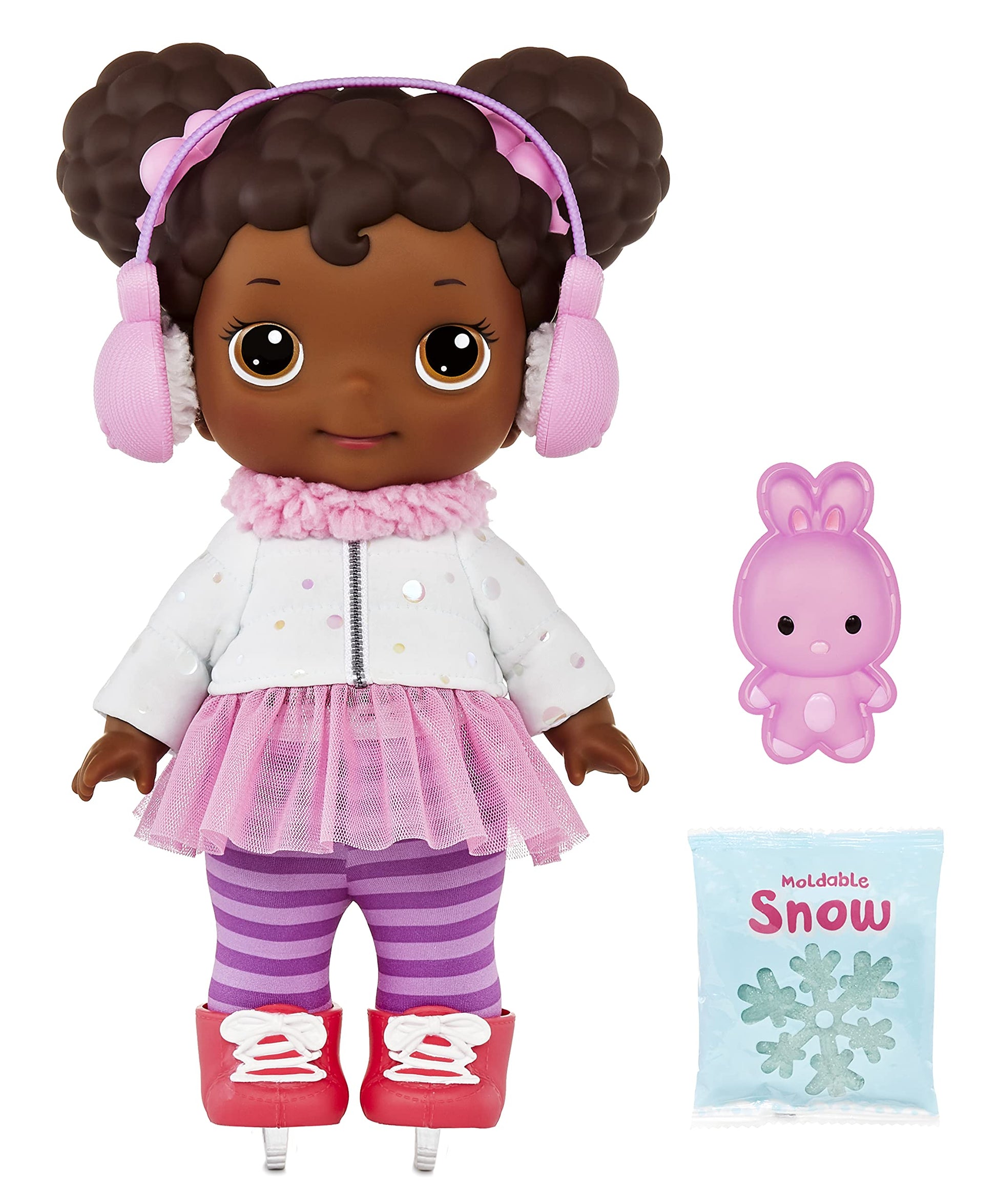 Lilly Tikes™ Snow Day Ami Doll and Accessories, Winter-Themed Imaginative Play for Kids Ages 3+