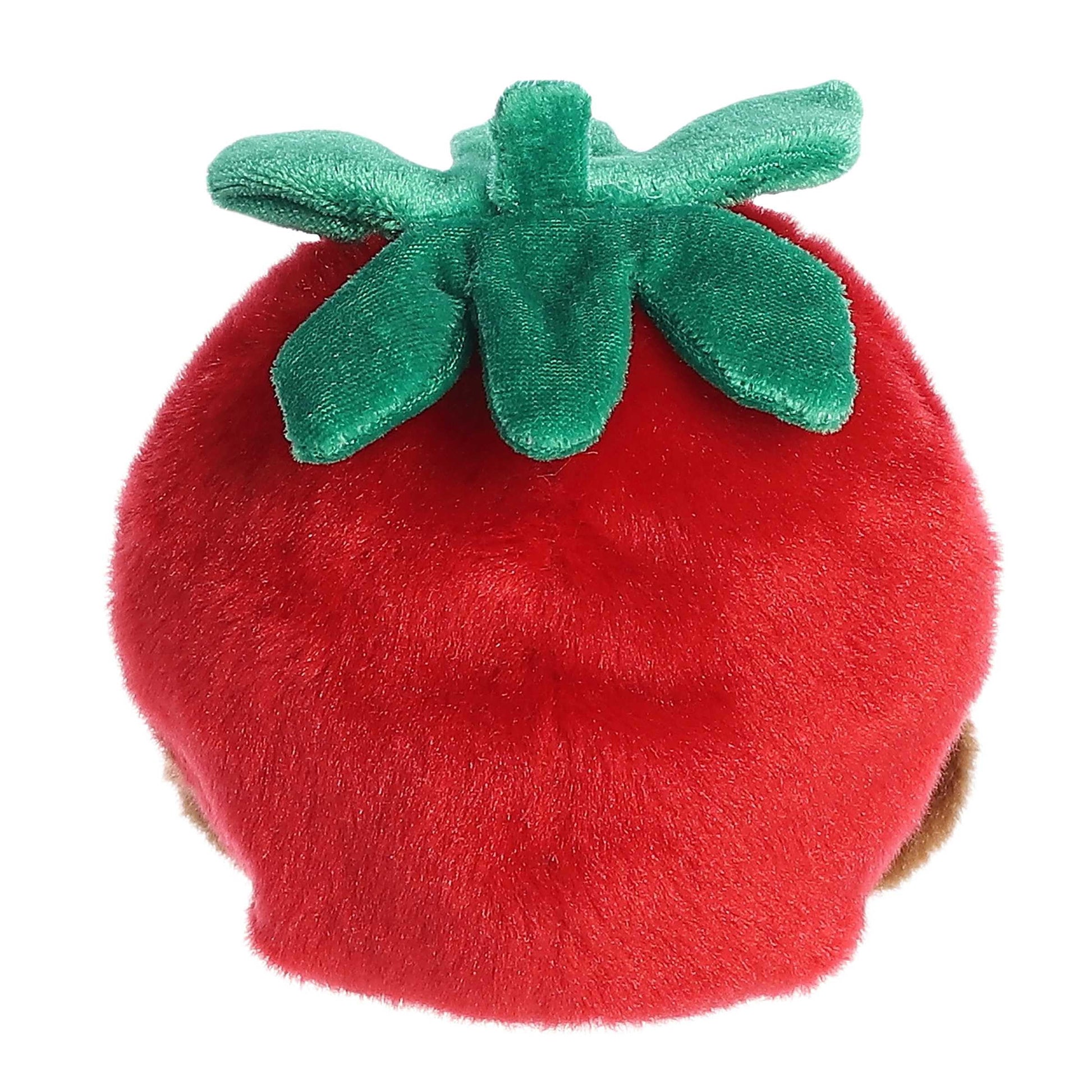 Aurora® Adorable Palm Pals™ Valentino Chocolate Strawberry™ Stuffed Animal - Pocket-Sized Play - Collectable Fun - Red 5 Inches