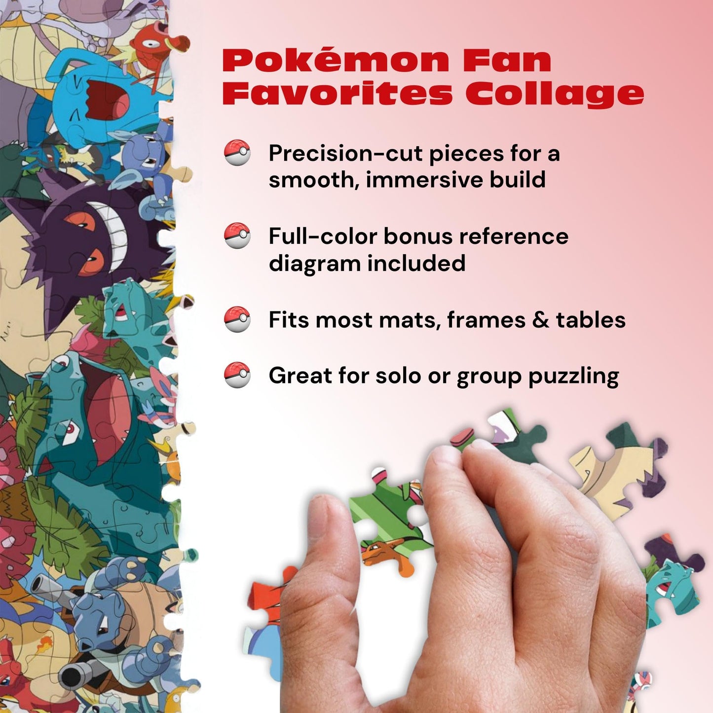 Buffalo Games - Pokémon Fan Favorites - 300 Piece Jigsaw Puzzle for Adults