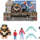 Mattel Minecraft Story Set with 3 Action Figures & 4 Accessories, A Well-Crafted Escape Figure Pack Inspired by A Minecraft Movie, Toy Collectible