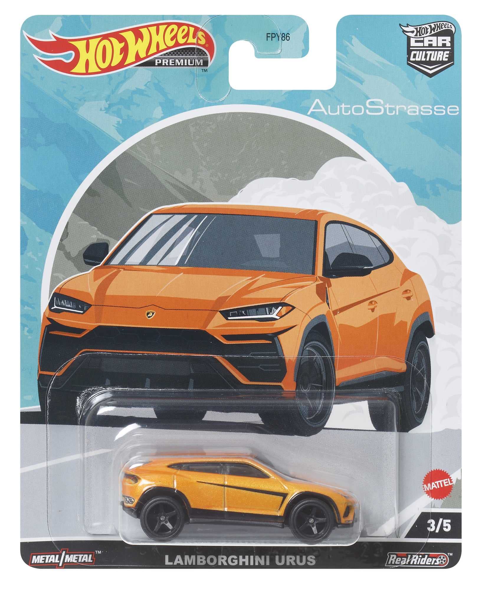 Lamborghini Urus - Auto Strasse - Hot Wheels Premium Scala 1/64