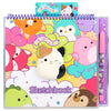 Original Squishmallows Sketchbook, Over 20 Stationery Supplies, Features Squishmallows Scrapbook Stickers, Cam The Cat Fidget Toy, Drawing Paper