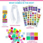Choose Friendship, My Image Bracelet Maker Refill Kit, Jewelry Maker Kit for Kids, 200 items