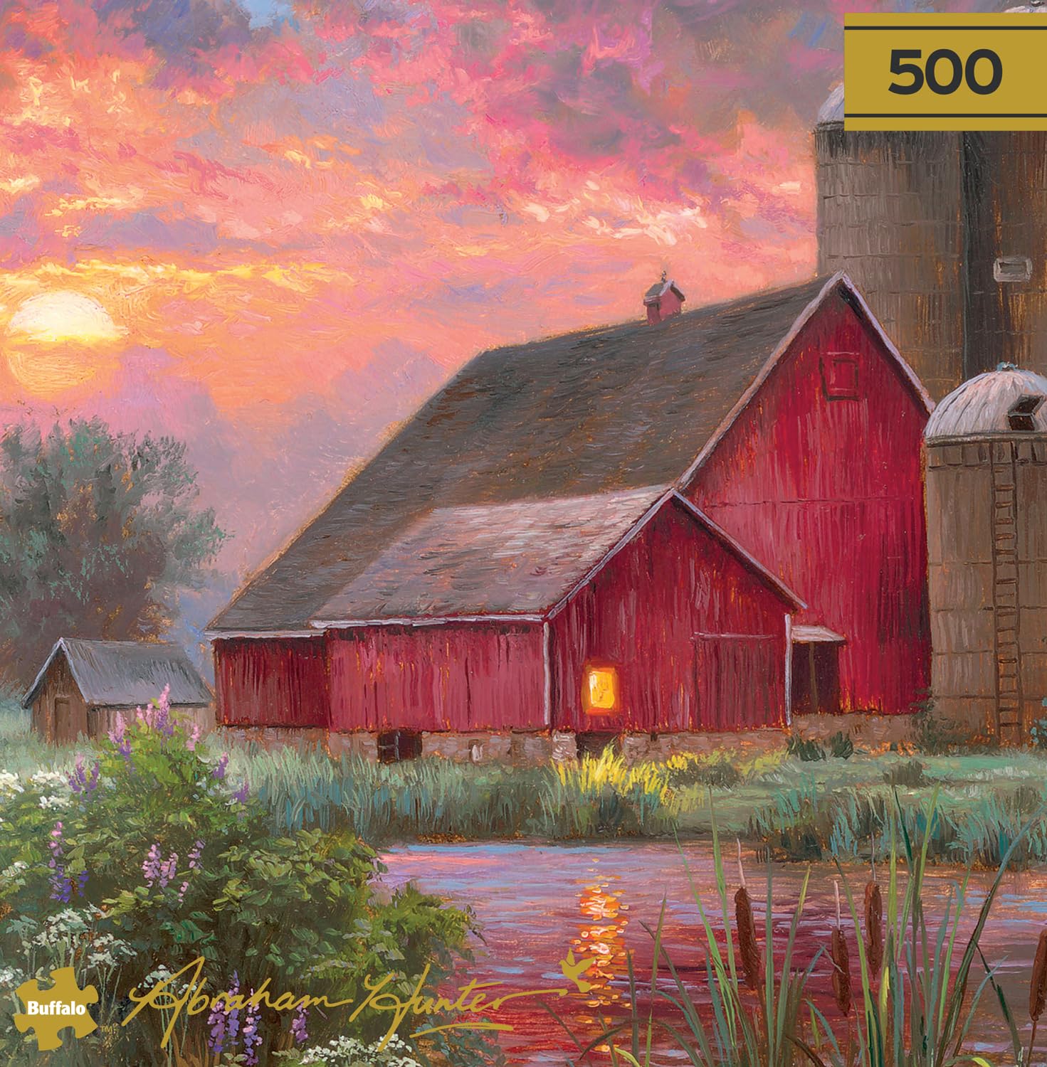 Buffalo Games - End of Day - 500 Piece Jigsaw Puzzle for Adults