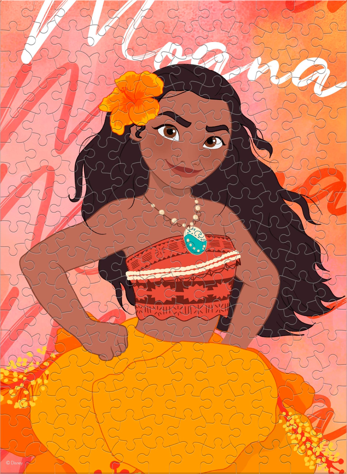 Ceaco - Disney Princess Moana - 200 Piece Jigsaw Puzzle for Kids Ages 8+