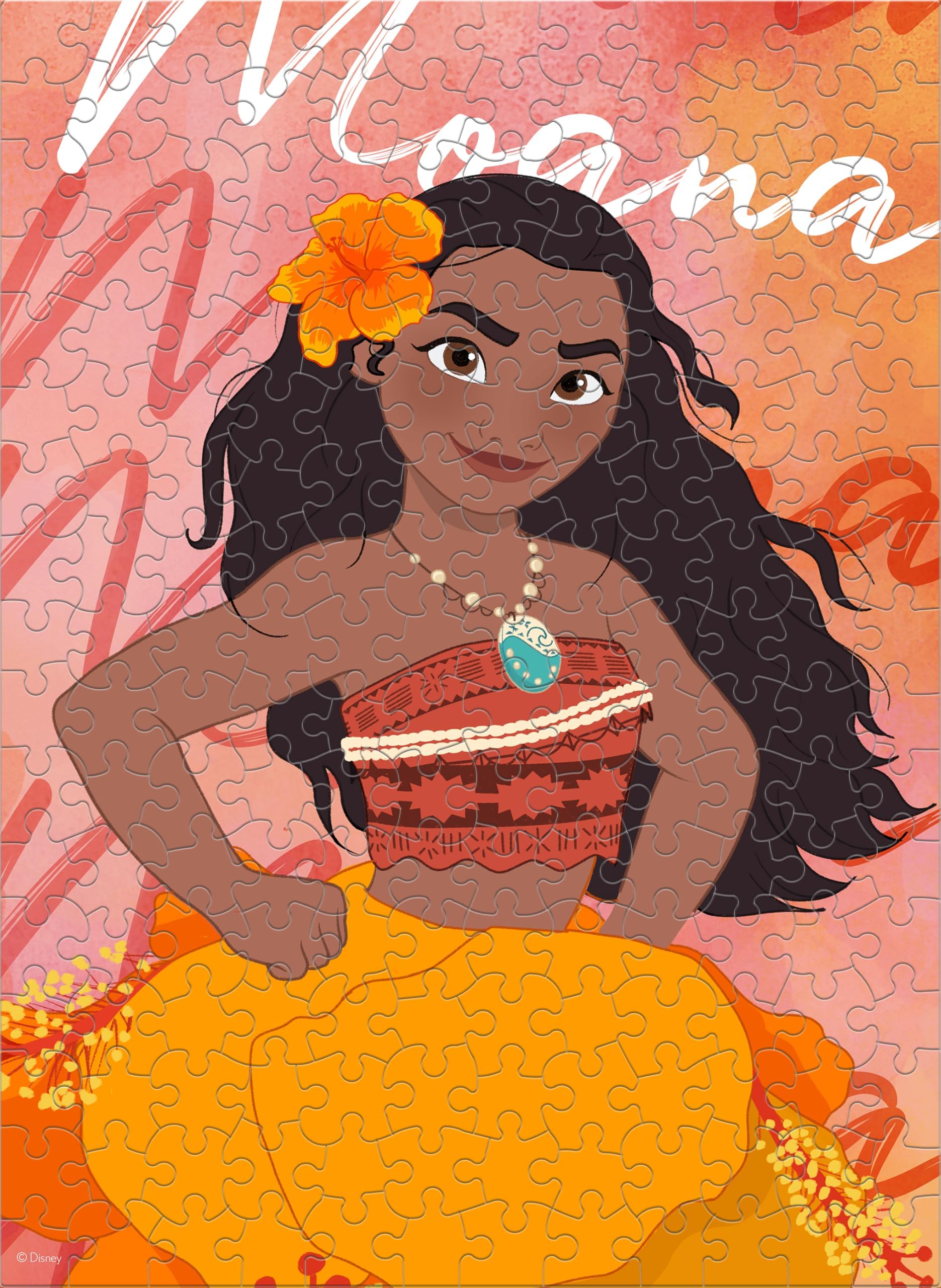Ceaco - Disney Princess Moana - 200 Piece Jigsaw Puzzle for Kids Ages 8+