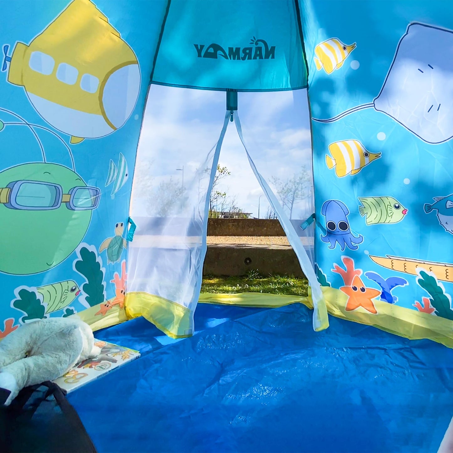 NARMAY Play Tent Ocean World Dome Tent for Kids Indoor/Outdoor Joy