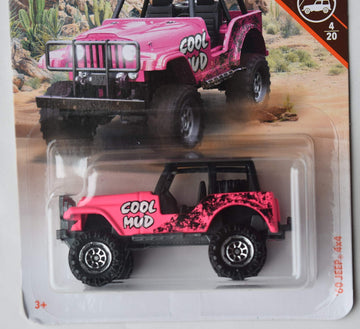 Matchbox Off Road Series Pink '60 Jeep 4X4 4/20