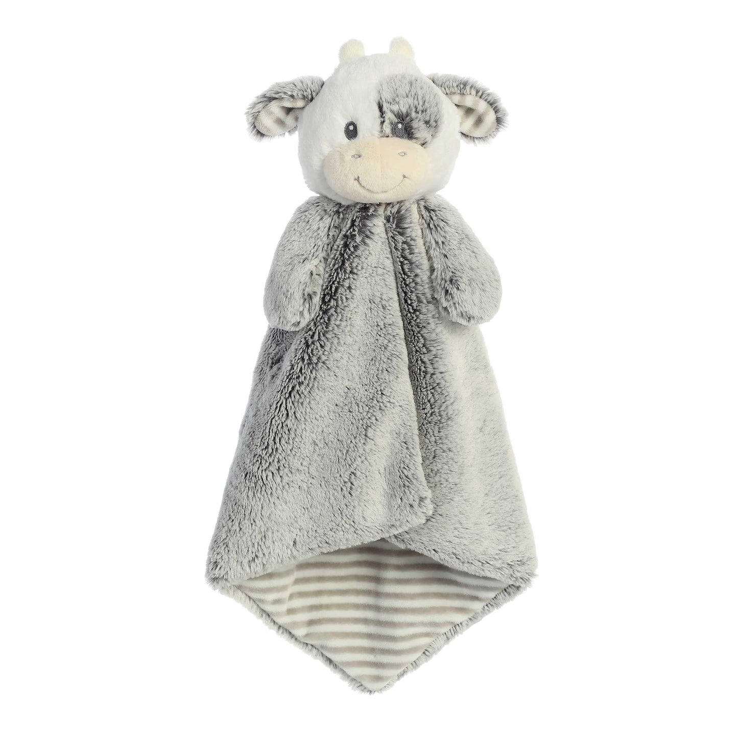 ebba Aurora® Snuggly Cuddlers Luvster™ Coby Cow Baby Stuffed Animal - A Perfect Cuddle Companion for Naps and Bedtime - for Parents, Caregivers,