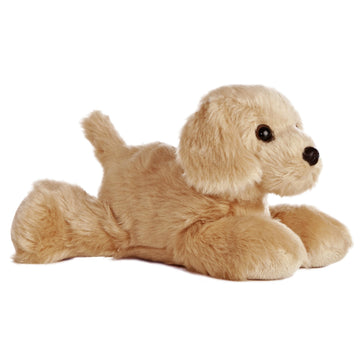 Aurora® Adorable Mini Flopsie™ Golden™ Stuffed Animal - Mini Companions Ready for Playful Adventures - for Kids All Ages, Toddlers, Adults,