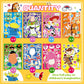 32pcs Make a face Toy Story Stickers,Make Your Own Stickers,Mixed & Matched with 8 Designed Characters for Party Favors Supplies, Reward, Decor,Gift