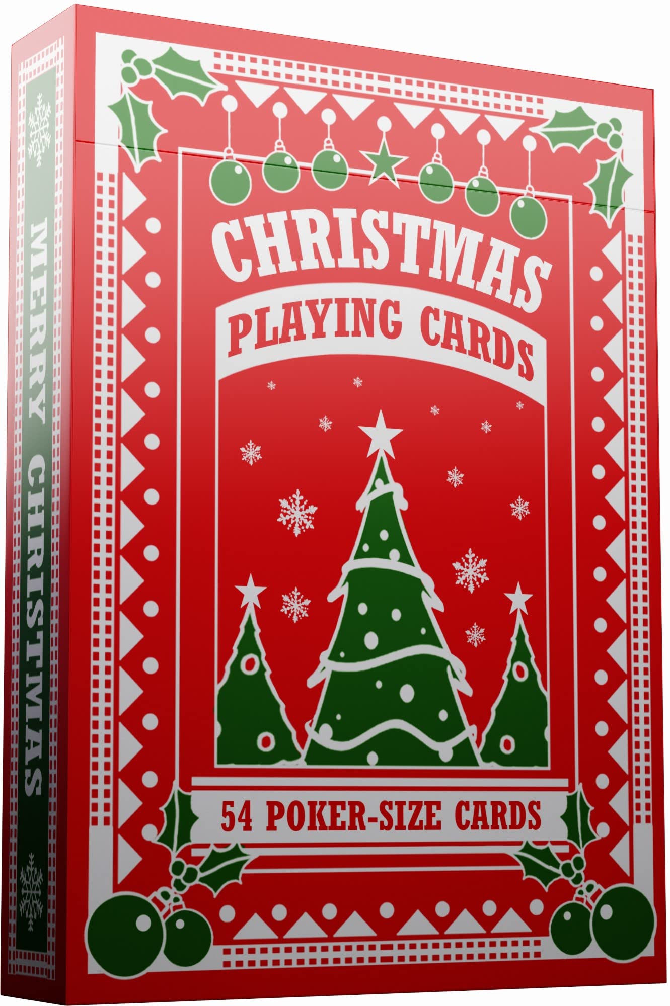 Christmas Playing Cards, Cute Designs for Family Fun with Free Card Game eBook! Great Stocking Stuffer Gift Under 15 Dollars, Premium Poker Card Deck