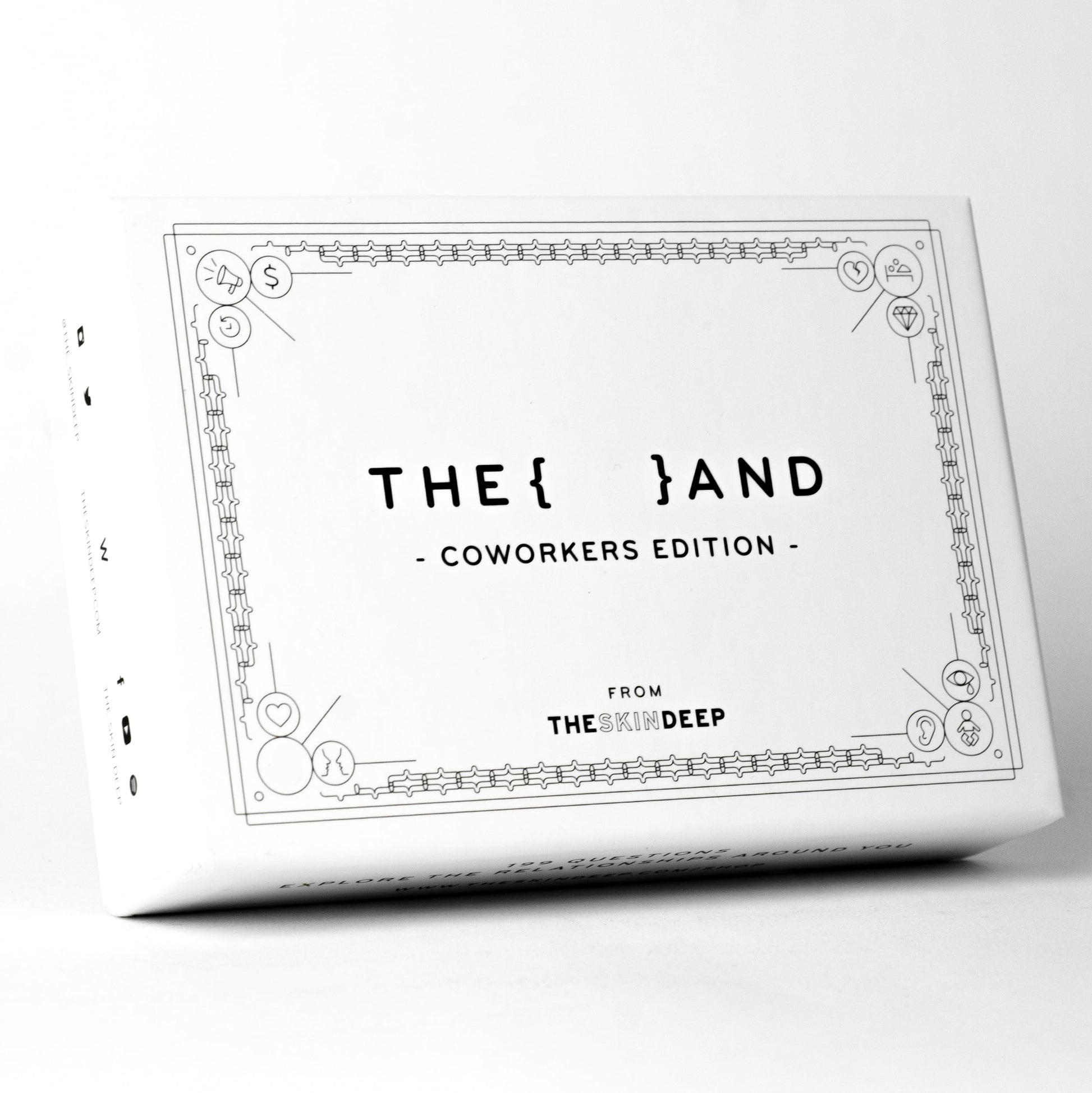 {THE AND} Coworkers Edition - 199 Icebreaker Conversation Cards for Workplace - Team Building Game for Work - Fun Office Activity to Break The Ice