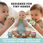 Baby’s Way Teething Toy - Owl Silicone Teether Toy for Babies 3-6 Months Toys for 6-12 Months - Baby Teething Relief, Silicone Teethers for Babies