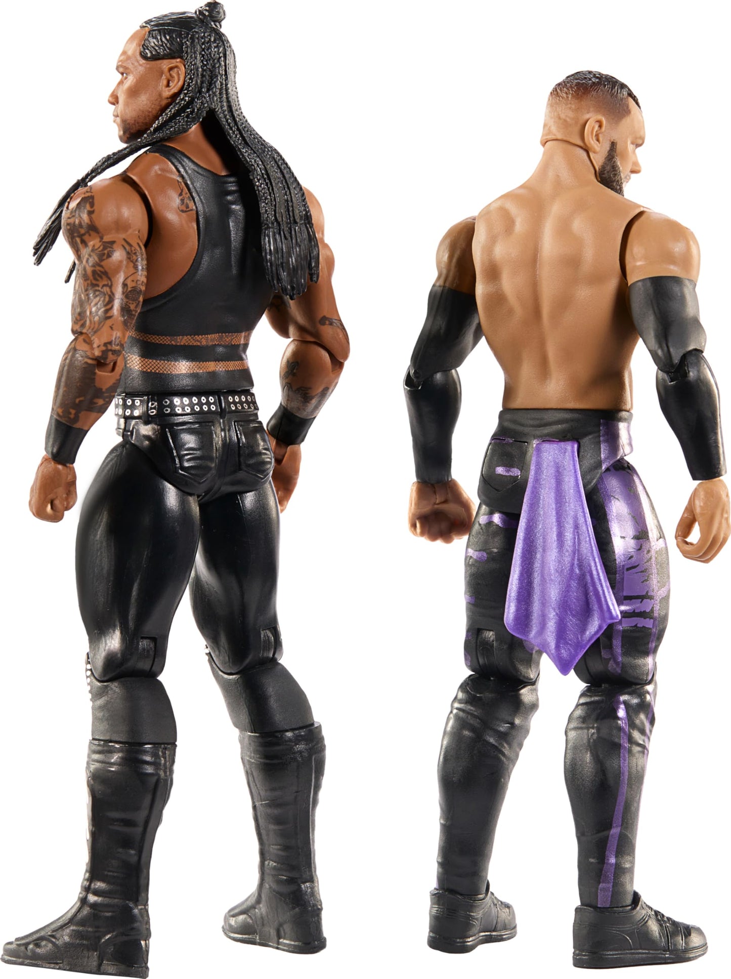 Mattel WWE Main Event Championship Showdown 2-Pack Action Figures & Accessory, Series #20 Damian Priest & Finn Balor Collectible Set
