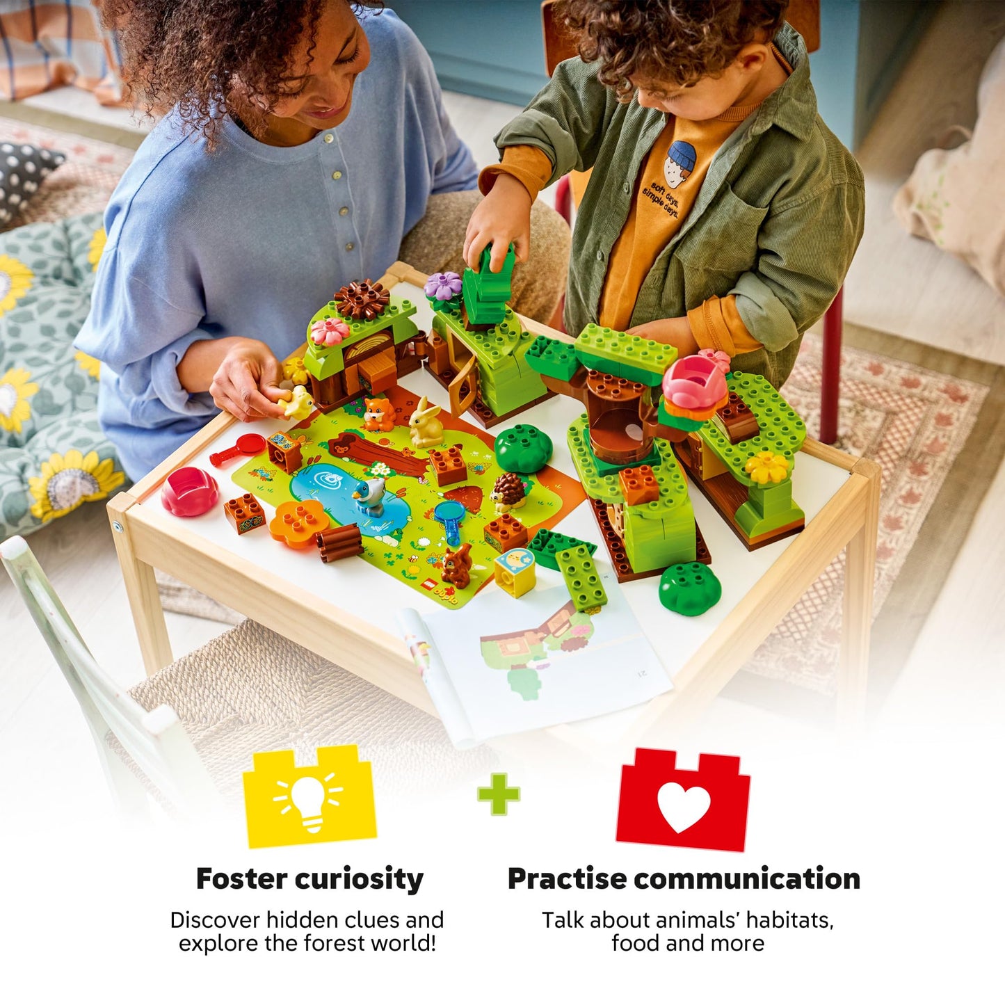 LEGO DUPLO Town Discovery Forest with Wild Animals 10480