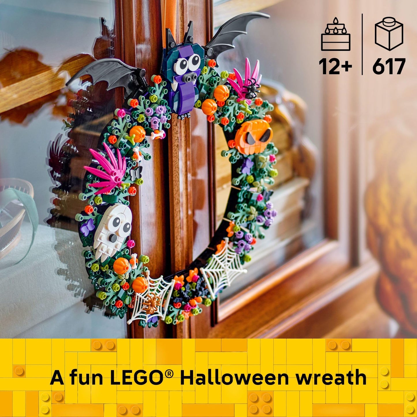 LEGO Halloween Wreath 40825