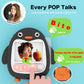COOVA Word Pop & Talking Flash Cards for Kids Ages 4-8, pop it ABC & Spelling, Matching Letter Game, Sight Words Flash Cards Kindergarten & 1st Grade