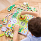 Melissa & Doug Wooden Animal Chase Jigsaw Spinning Gear Puzzle - 24 Pieces Wooden Puzzle for Toddlers and Preschoolers, for Boys and Girls Ages 3+