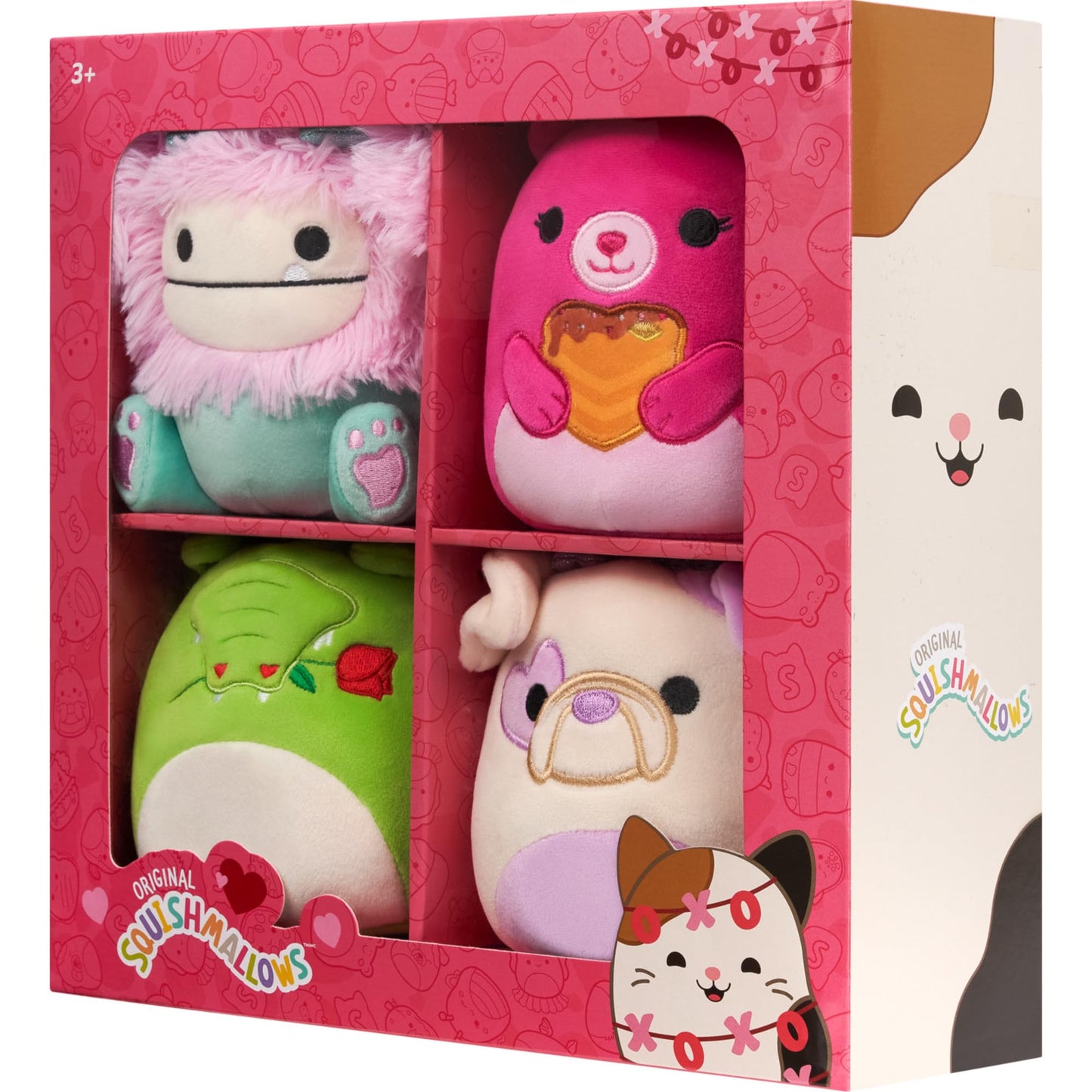 Squishmallows Original 4-Pack - Official Jazwares Plush Box Set (Little)