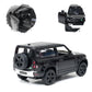 KiNSMART - Land Rover Defender 90 1:36 Scale 5" Die Cast Metal Model Toy SUV (Jet Black)