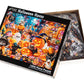 Halloween Havoc Jigsaw Puzzle 1000 Piece by Vermont Christmas Company - Halloween Puzzles with Randomly Shaped Pieces - 26 5/8" x 19 1/4"