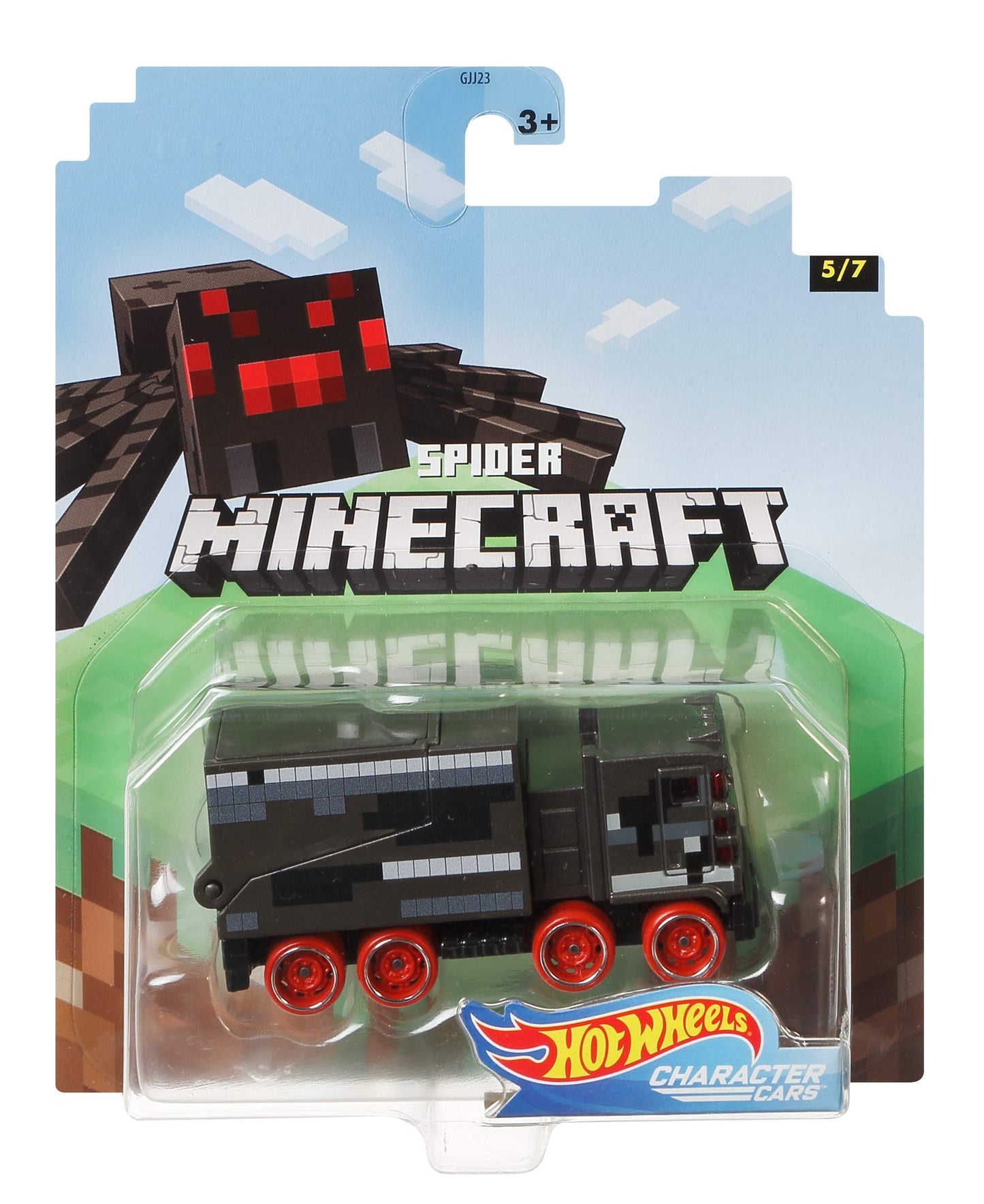 Hot Wheels 2020 Minecraft Gaming 1/64 Character Cars -Spider Vehicle (5/7)
