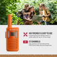 Cobra RX100 16-Mile Range Family Walkie Talkies (4-Pack) - 16-Mile-Long Range, Kid-Friendly Communication, 22 Channels, NOAA Weather Alerts, Call
