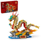 LEGO Spring Festival Auspicious Dragon Buildable Figure, Dragon Toy Building Set, Great Spring Festival Decoration or Unique Gift for Boys and Girls