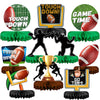 Football Party Table Decorations | Football Birthday Honeycomb Centerpieces Table Toppers | Game Day Party Table Decor Centerpiece Ornaments Supplies