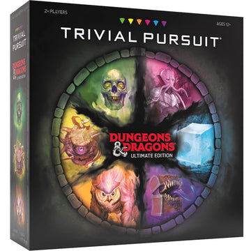 Trivial Pursuit: Dungeons & Dragons Ultimate Edition | Collectible Trivia Board Game Featuring 6 Monster Movers and 1800 Questions Across 6 Categories