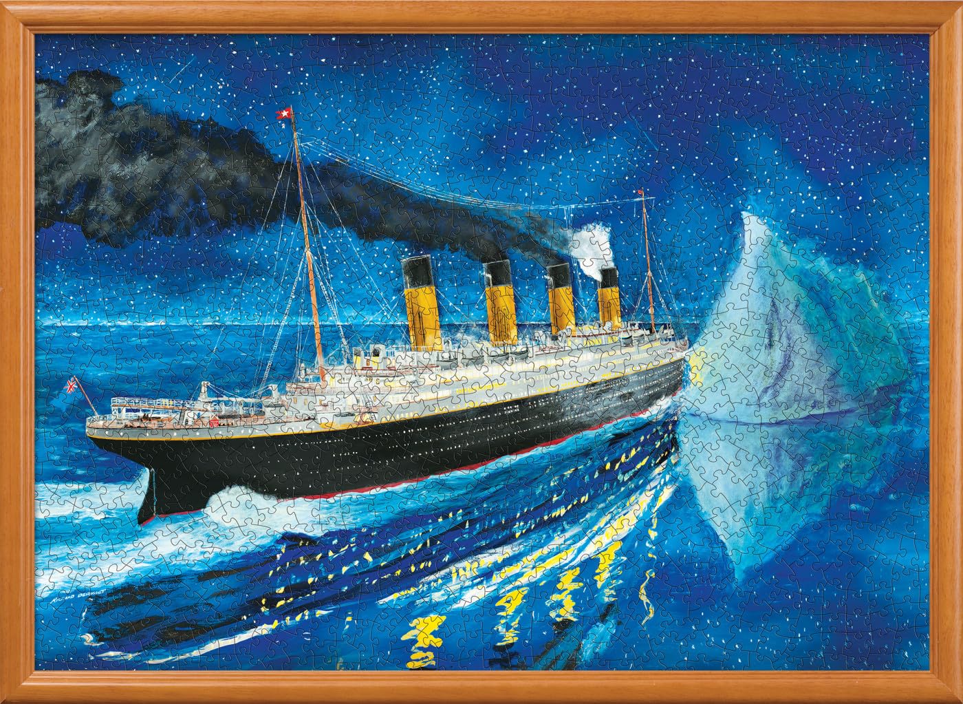 MasterPieces 1000 Piece Jigsaw Puzzle for Adults, Family, Or Youth - Titanic Fateful Night - 19.25"x26.75"