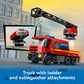 LEGO City Fire Station with Fire Truck Toy - Kids Toy Building Sets with 2 Fire Truck Attachments - Gifts for Boys & Girls Ages 6+ - Pretend Play Set