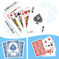 Playing Cards 12 Pack, 12 Decks of Playing Cards, Poker Size Standard Index, Playing Card Bulk for Adult Senior, Poker Cards Set for Card