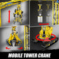 Mould King 17059 Technik Crawler Crane Advanced Building Sets, MOC Mobile Construction Model Toy with APP Remote Control for 14+ Teen/Adults, Large