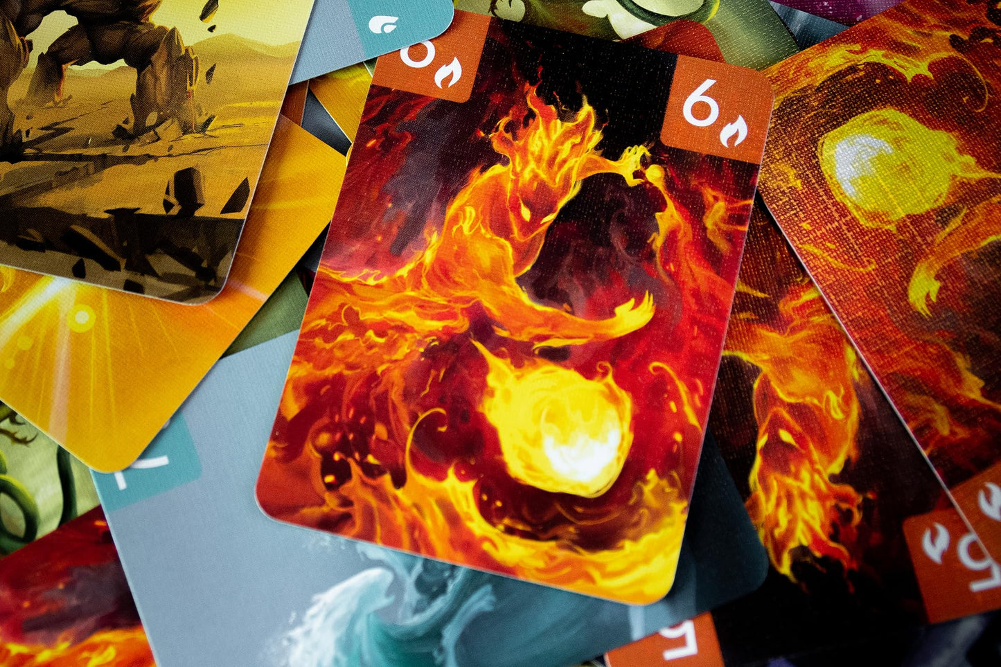 Capstone Games Riftforce Strategy Board Game for 2 Players | Competitive Elemental Duels with Asymmetric Factions, Tactical Depth & Replay Value