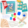 Catapult Kit for Kids, 30-Pack - 30 Mini Catapults for Classrooms, Ages 8+